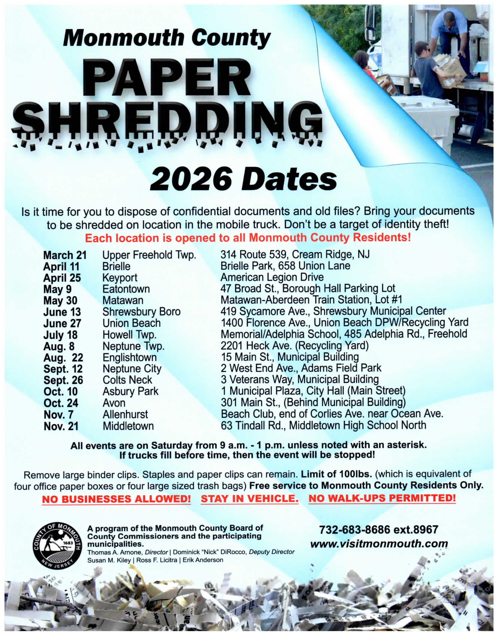 2026 Paper Shredding